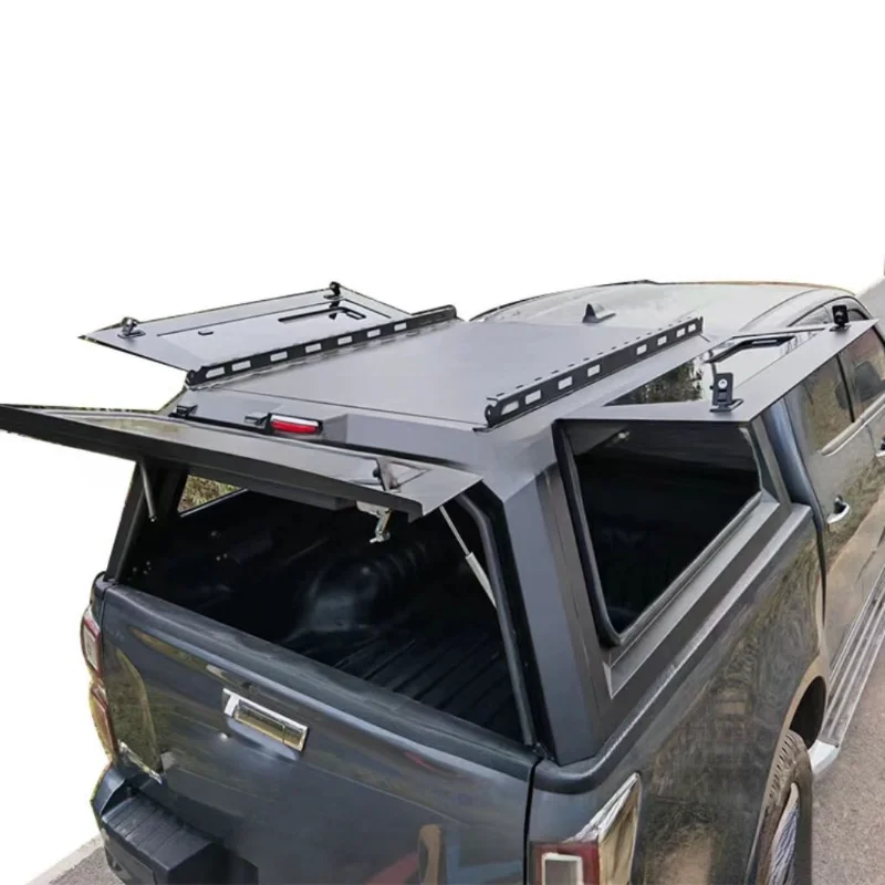 Hot Selling Lightweight Aluminum Pickup Truck Hardtop Canopy Camper Topper for Multiple Pickup Trucks