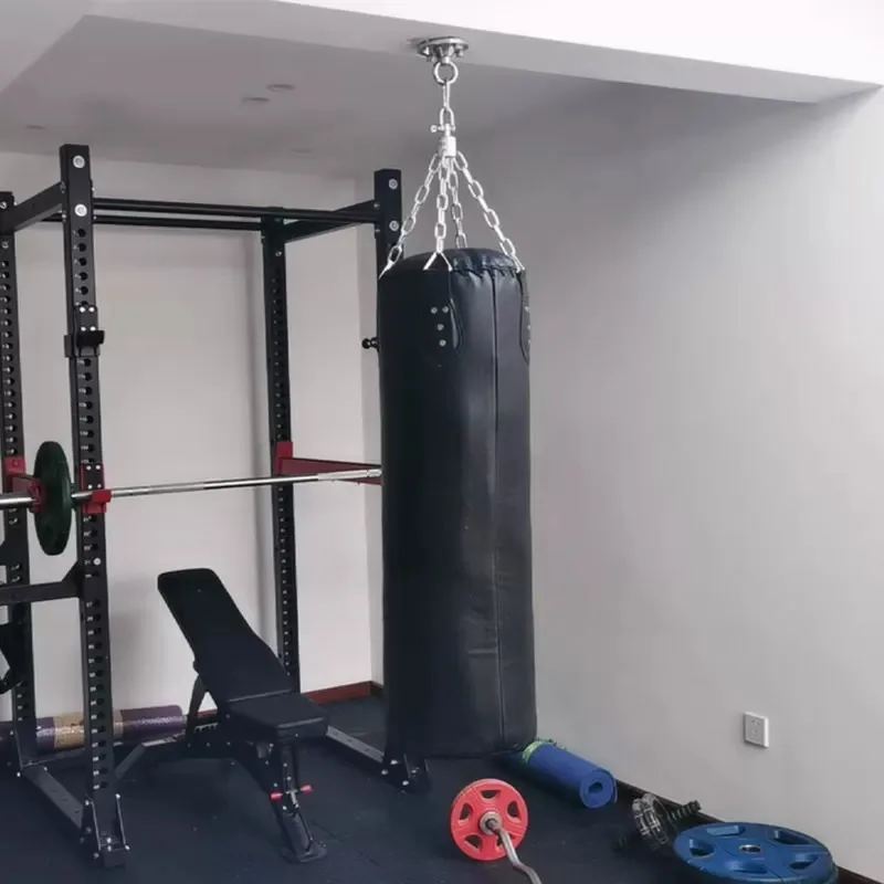 Genuine Leather Punching Bag 1.2 m in Length and 38 cm in Diameter for Home Gyms Fitness and Boxing Training