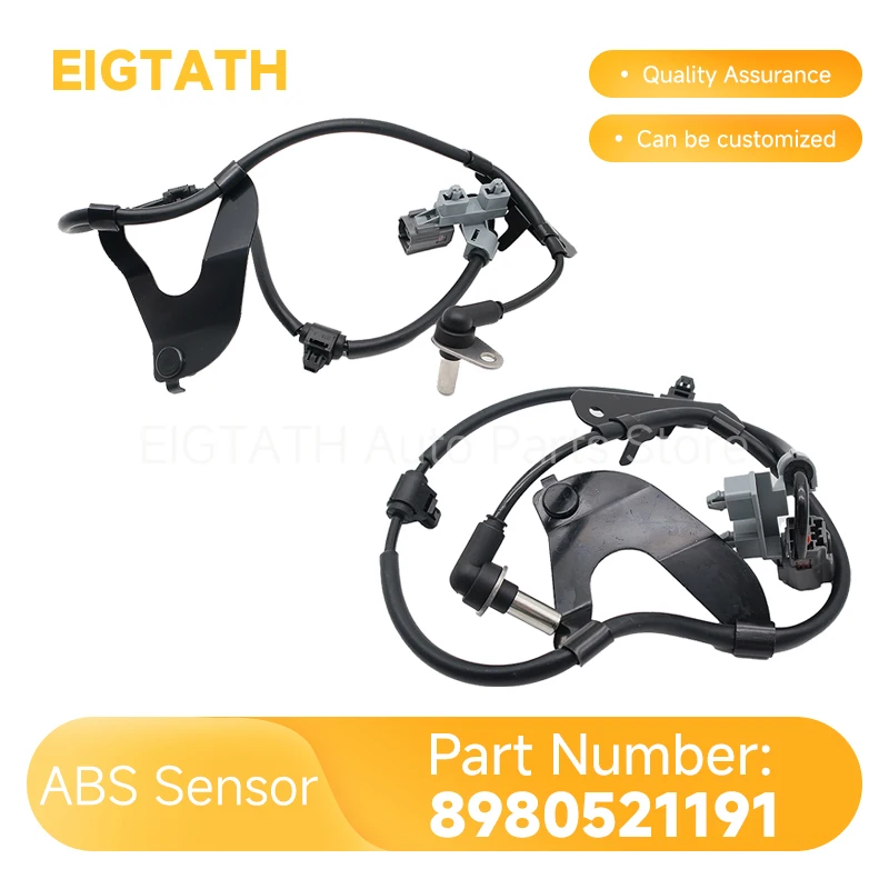 

2PCS Front Left Right ABS Wheel Speed Sensor For Isuzu D-Max II RT Chevrolet T-Series Auto Spare Parts 8-98052120-1 8980521191