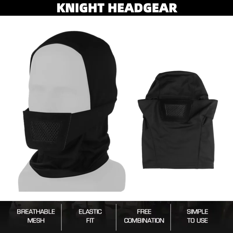 

Hunting Knight Headgear Mask | Windproof & UV Protection | Hunting Clothing Accessories