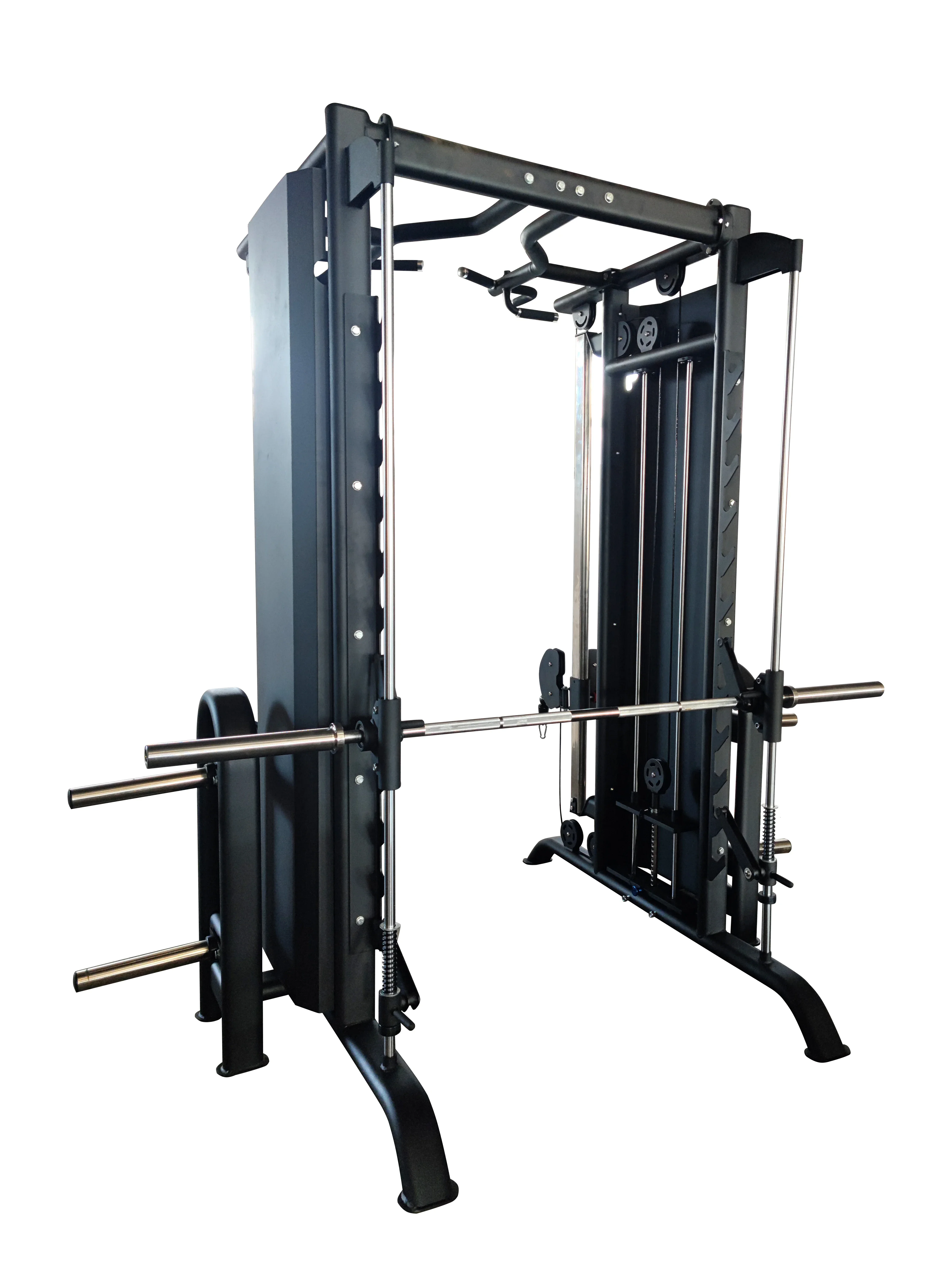 Smith and Squat Functional Trainer Cable Crossover Machine