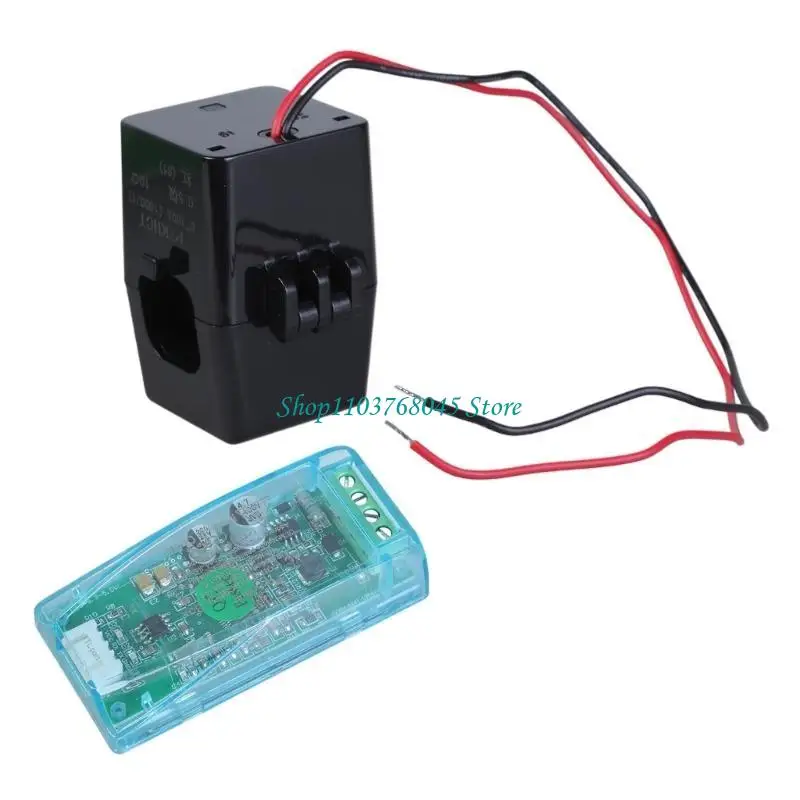 R53F PZEM-004T Communication Module TTL Modbus-RTU AC Single Phase 100A Measure AC Current High Durable