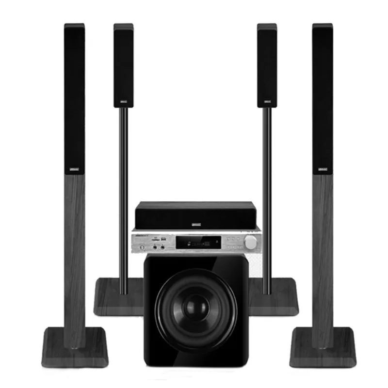 

Беспроводная караоке-система с Bluetooth, усилителем мощности, сабвуфером и 5.1-канальной домашней кинотеатральной системой