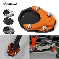 2024 For DUKE 390 125 Duke390 Duke125 390Duke 125Duke Motorcycle Side Stand Enlarger Plate Kickstand Enlarge Foot Shelf