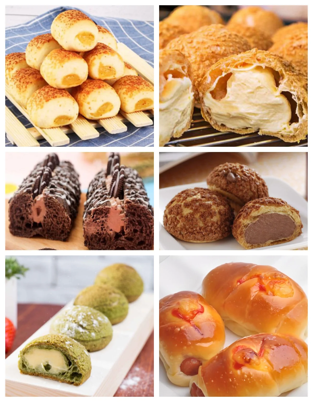 Multi-Flavor Cream Puffs Dispenser Machine New 220v for Fruit Jam Ice Cream Cookie Donut Cake Batter Cupcake Filling Making