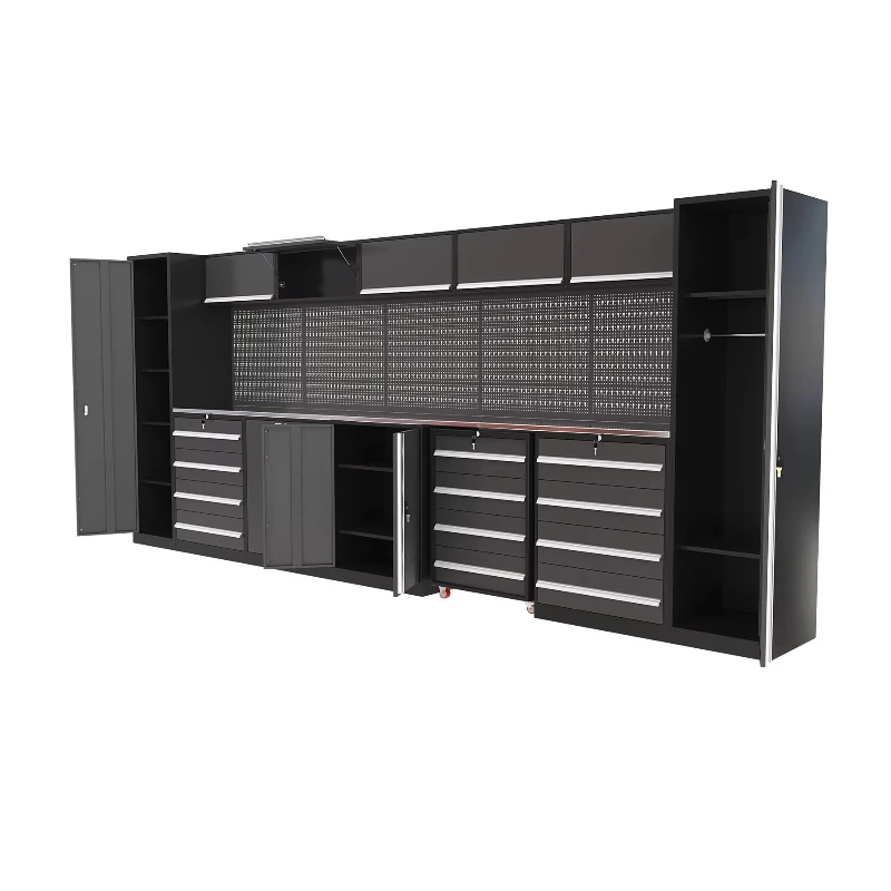 

Modern Design Modular Toolbox Workbench Workshop Toolbox Combination Workbench Garage Storage Metal Tool Cabinet