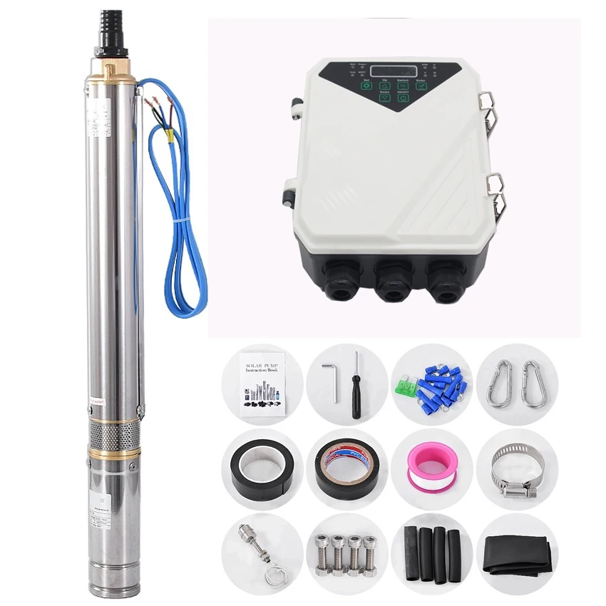 

Dc Submersible Well Solar Water Pump For Borehole Dc Solar Water Pump