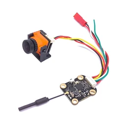 5.8G nadajnik daleki zasięg VTX FPV 100/200/400/1000mW przełączany nadajnik obsługuje inteligentne Audio + CMOS 2.1MM kamera FPV dla FPV