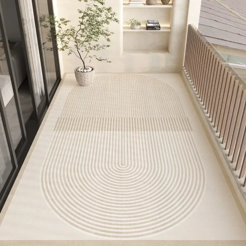 

Kitchen Floor Mat Decoration Anti-fouling Oil-proof Kitchen Carpet Household PVC Leather Wood Grain Soft Balcony Rugs Alfombra