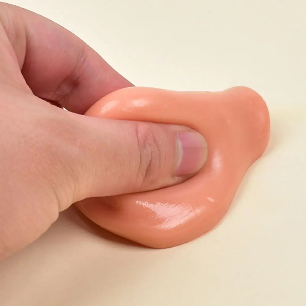 Facial Features Model Nose Pinching Solid Realistic Simulated Nose Pinching Simulation Creative TPR Squeezing