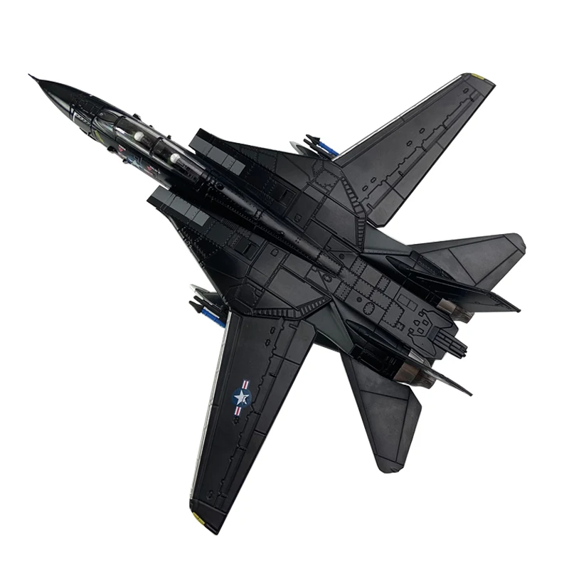 1/100 US Navy Grumman F14 F-14A Tomcat VX-4 Fighter Aircraft Metal Military Toy Diecast Plane Model for Collection or Gift…