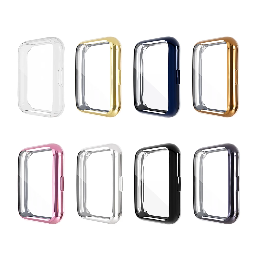 

Защитный чехол из ТПУ для экрана, защитный чехол-бампер от царапин, полный защитный чехол для Huawei Watch Fit 2, аксессуары