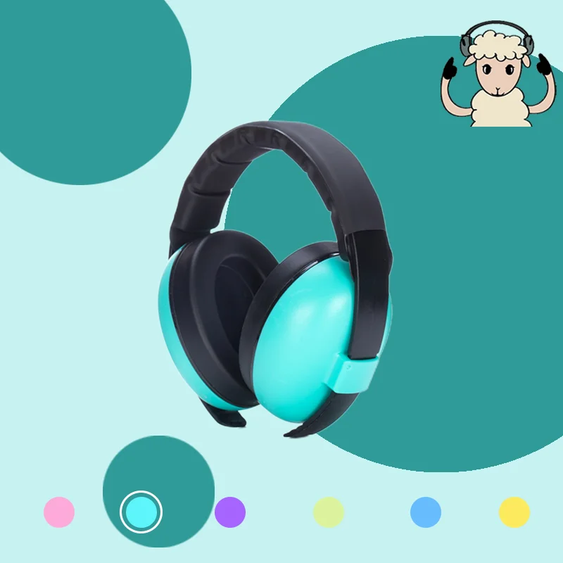 Anti Noise Child Earmuff Baby Ears Protection Children Sleep Ear Stretcher Headphones Sleeping Earplugs 1pc