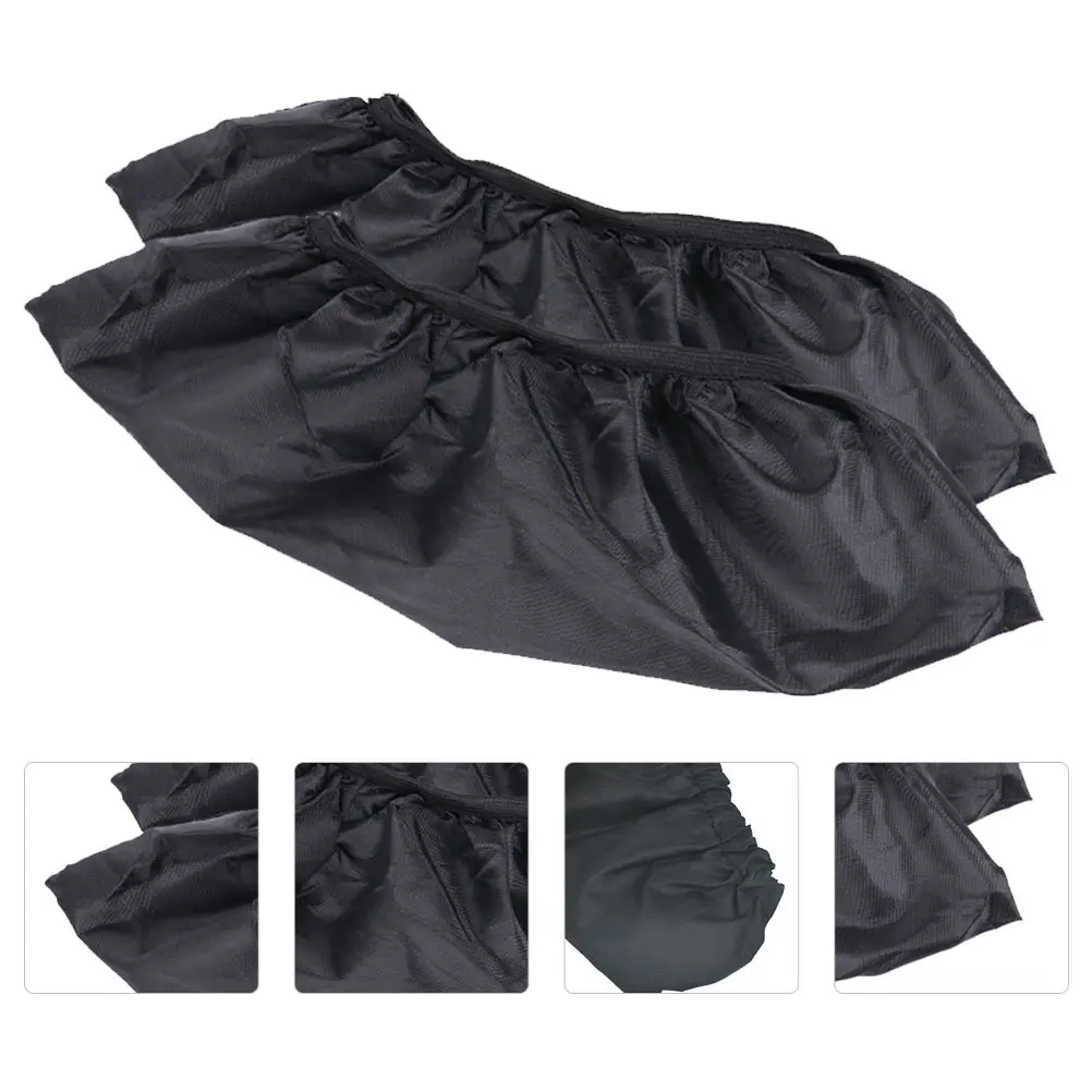 

2 pcs Black PVC Figure Skate Guards Kit Skating Shoe Covers Ice Accessories Reinforced Web Band Prevents Chipping prolongs