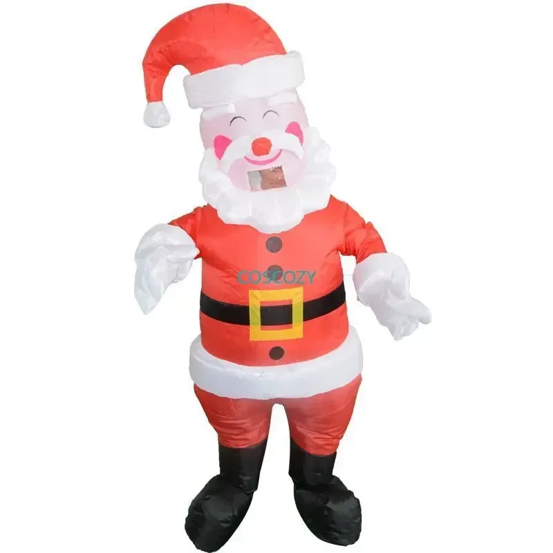 Inflatable Garment Christmas Halloween Inflated Santa Claus Snowman Tree Cosplay Costume Carnival Xmas Party Festival Props