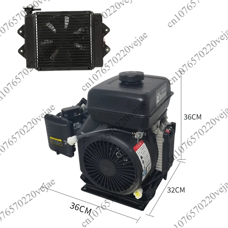 Water-cooled Intelligent Frequency Conversion, Battery Life Extender Generator 48v60v72v Electric Three-wheel Four-wheel