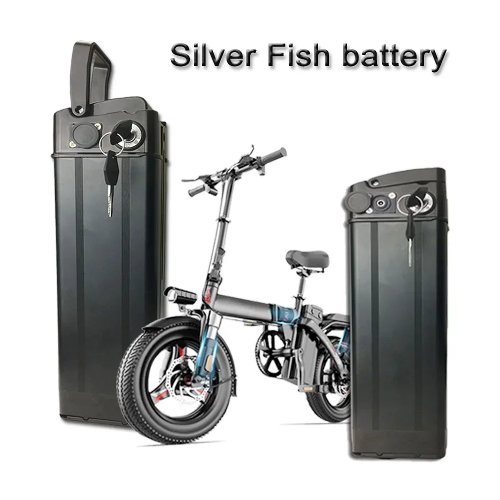 36V 10Ah For Silver Fish   Ebike 500W 750W 1000W 42V 15AH BMS 18650 Lithium Battery Pack With charger