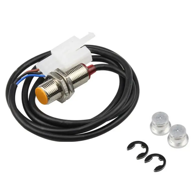 รถจักรยานยนต์ดิจิตอล ATV ไมล์ความเร็ว TACHOMETER เซ็นเซอร์แม่เหล็กมอเตอร์ไซด์เมตรเซนเซอร์สําหรับรถจักรยานยนต์ Off-road