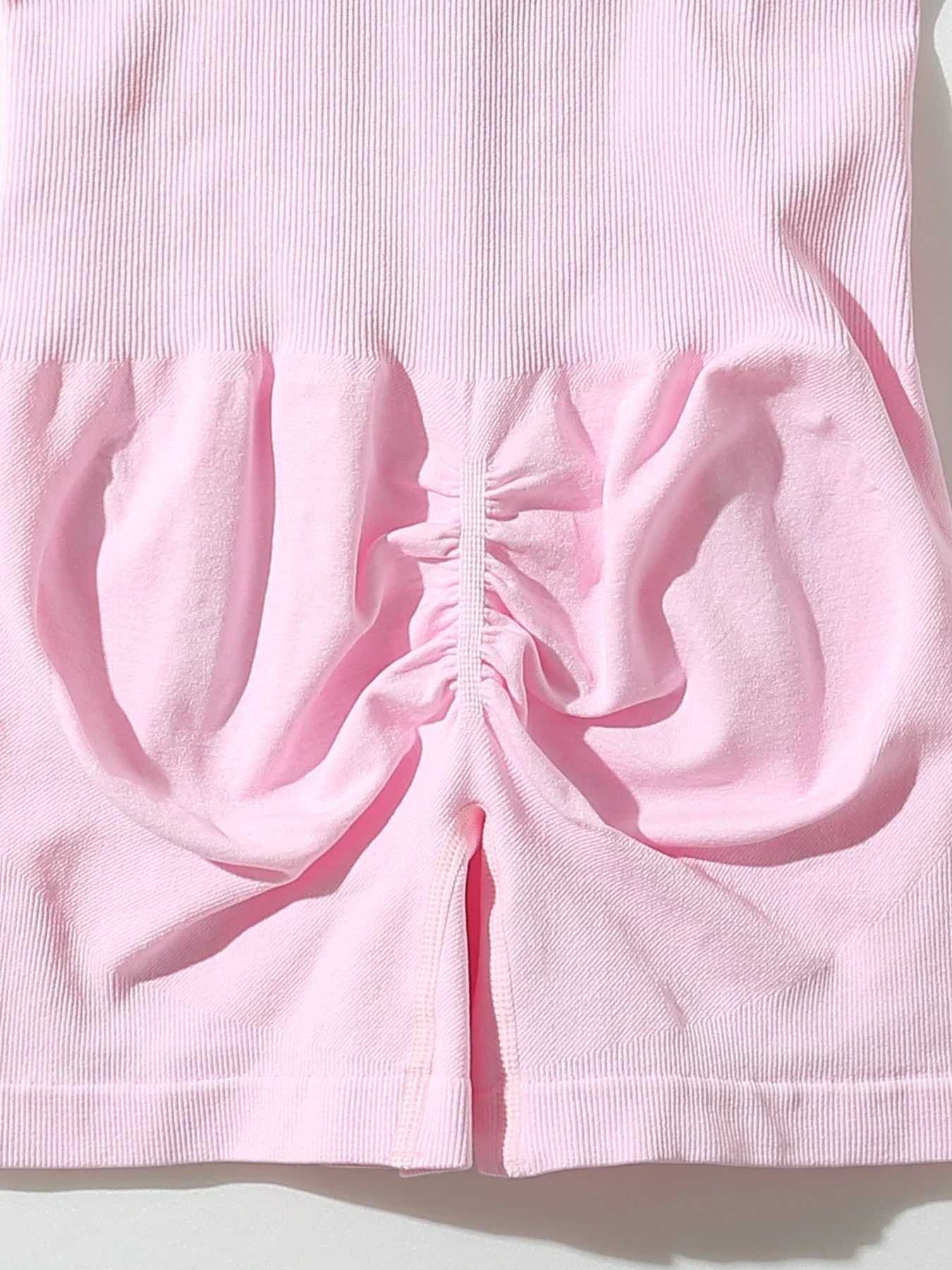 ملابس لياقة بدنية مثيرة بدون خياطة على شكل مؤخرة الخوخ الكل في واحد، ملابس لياقة بدنية سريعة الجفاف، ملابس يوجا من قطعة واحدة