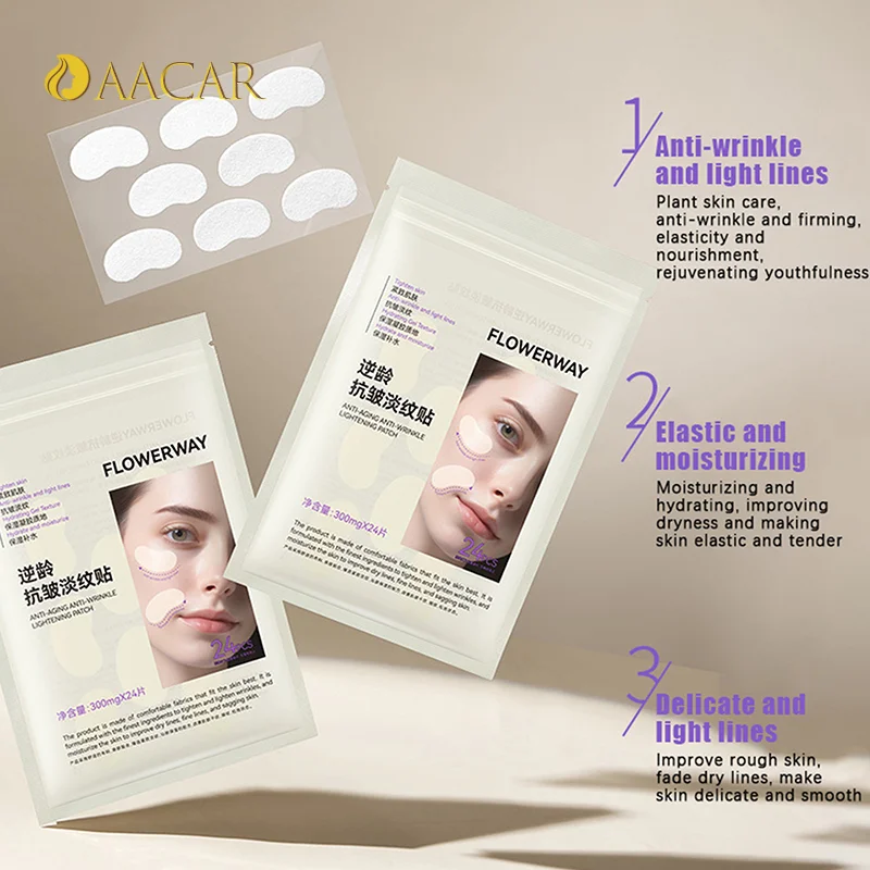 Forehead Line Removal Patch Nasolabial Folds No Essence Wrinkle Face Patch Anti-Aging Face Lift Beauty Skin Care Pad