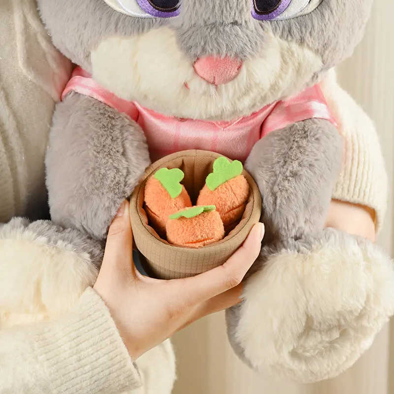 In Stock Original Potdemiel Cartoon Zoot Judy 35cm Soft Plush Figure Lovely Rabbit Toy Valentine Children Present Collectible