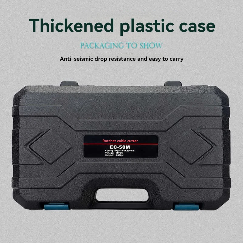 18v Electric Ratchet Cutter Cable Cutter Light And Fast Ec-50m Cable Cutter 50mm Cable Gear Type Scissors Ec-65m