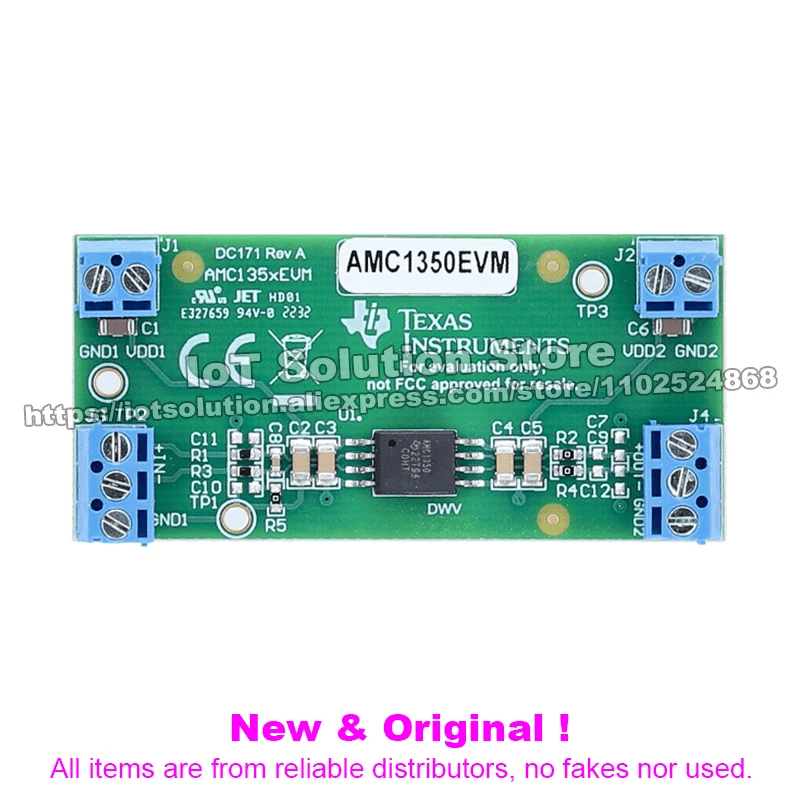 AMC1350EVM AMC1350 evaluation module for ±5-V input, precision, reinforced isolated amplifier
