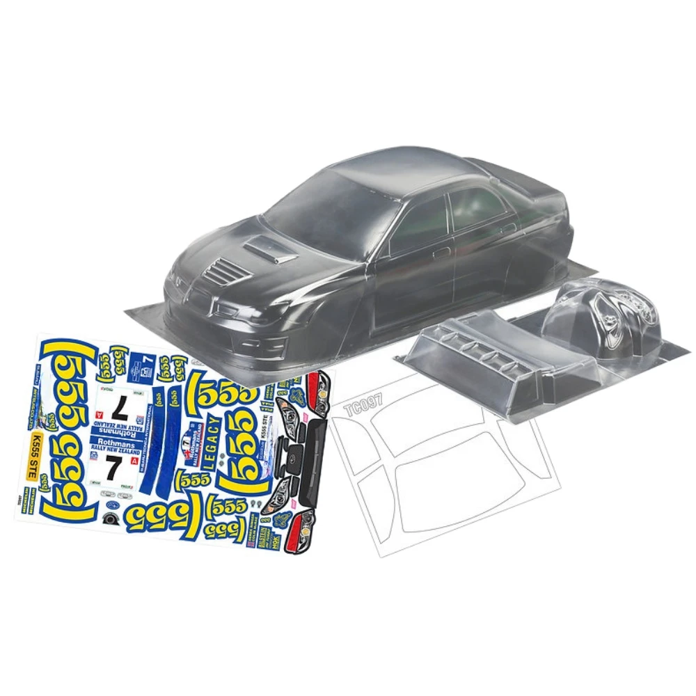 TC097 1/10 Impreza, Clear PC Body, 190mm