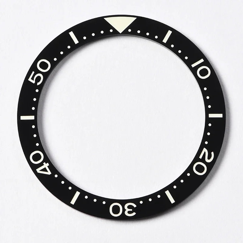 HEIMDALLR 31.2-39.2 مللي متر الحافة السيراميك إدراج ل NH35 NH36 حركة الغوص ساعة رجل ساعة أوتوماتيكية C3 سوبر مضيئة