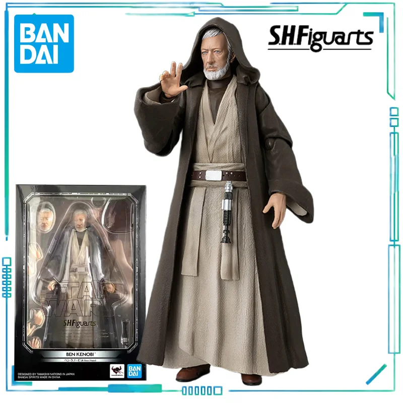 バンダイ 正規品 S.H.フィギュアーツシリーズ 可動玩具 スターウォーズシリーズ ベン・ケノービ、チューイ、ハン・ソロ、アナキン・スカイウォーカー 可動モデル