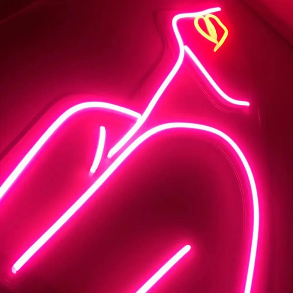 Sexy Nude Woman Neon Sign LED Light Arcade BAR Home Party Art Hotel Vibe Lamps Y2k Teen Gamer Room Wall Decoration Items