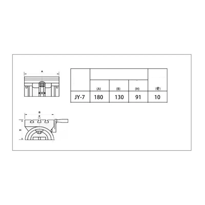 1946 Useful 7 Inch Adjustable Angle Tilting Table for Milling Machine Drilling Machine Workbench Turntable with P 19