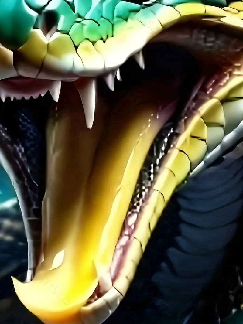 Męska koszulka z krótkim rękawem w rozmiarze plus size z nadrukiem węża 3D, luźna i swobodna, miękka, wygodna i oddychająca, odpowiednia do sportów na świeżym powietrzu