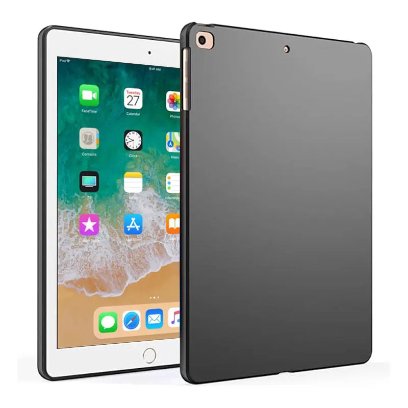 Tablet Case For iPad 9.7 2017 2018 Bendable Soft Silicone TPU Protective Shell Shockproof Tablet Cover For iPad 5th 6th Gen