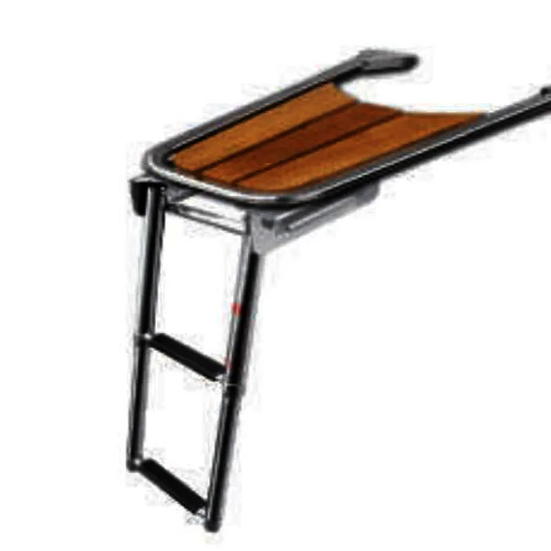 Teak Diving Board Stainless Steel Ladder Marine Hardware Yacht Platform