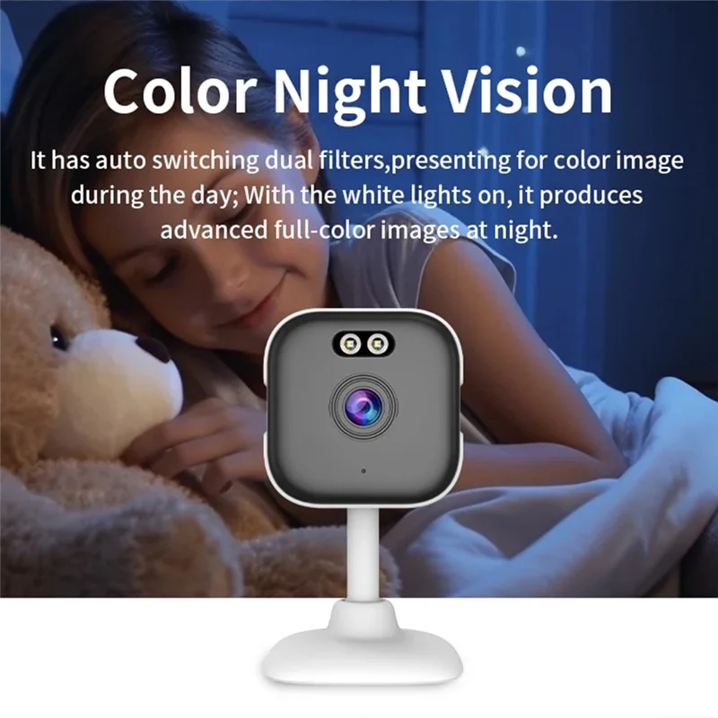 كاميرا مراقبة ELEC-3MP ثنائية النطاق 2.4G 5G WIFI IP كاميرا AI كشف الإنسان أمن الوطن CCTV مراقبة الطفل