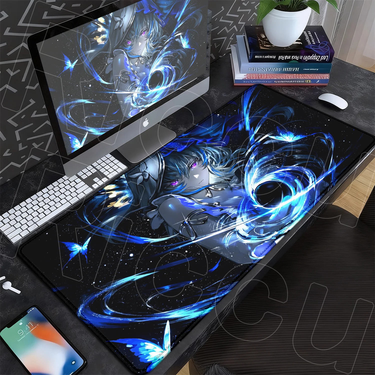 

keyboard table mat Gaming mouse pad Wuthering Waves The Shorekeeper Mousepad PC Gaming Accessories Large Non-slip XXL Laptop Pad