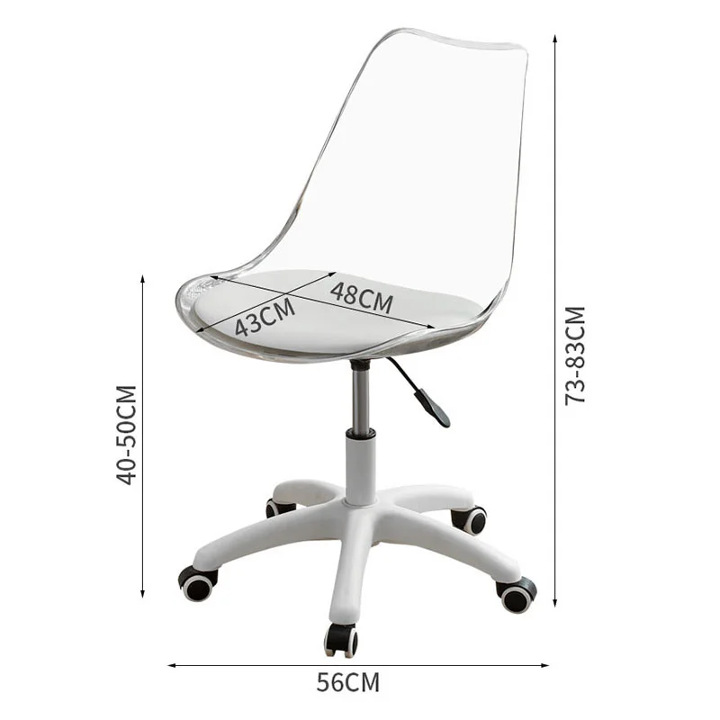 Sillas de oficina con clase para ordenador, Silla moderna para juegos, Escritorio, salón, diseño blanco, precio bajo