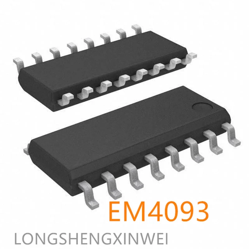 1PCS EM4093-007 EM4093-001 EM4095 001  LRES-B2 SOP16 Applicable Instrument Key Anti-theft Communication Chip