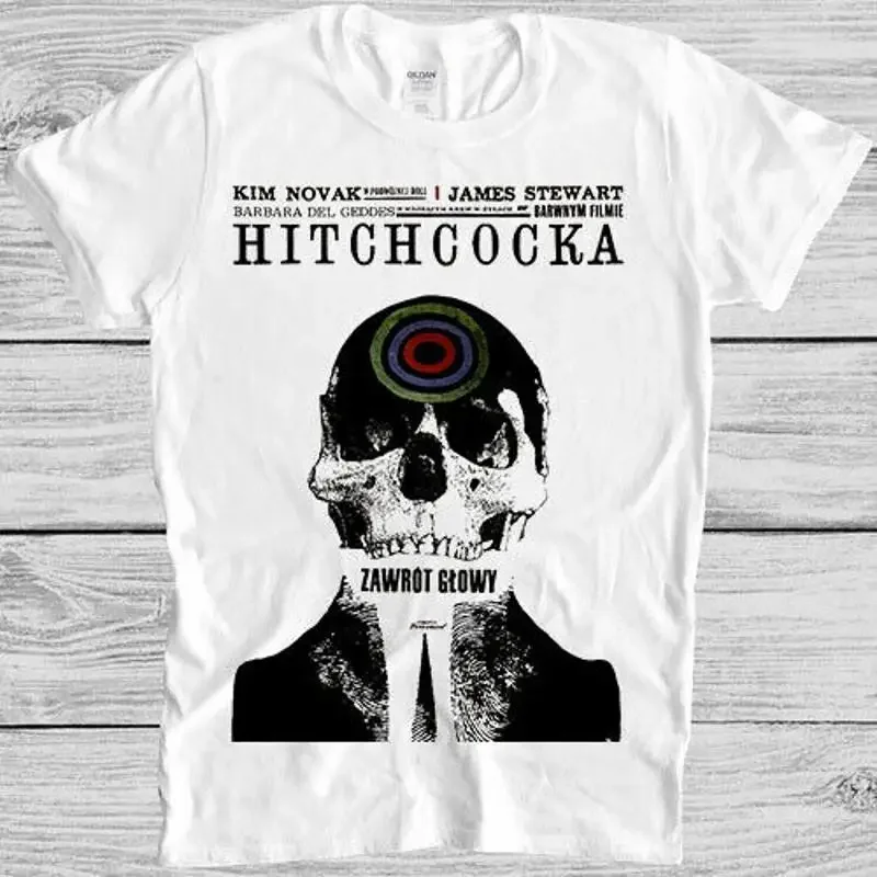 Alfred Hitchcock Vertigo T Shirt Movie Poster Retro Cool M973