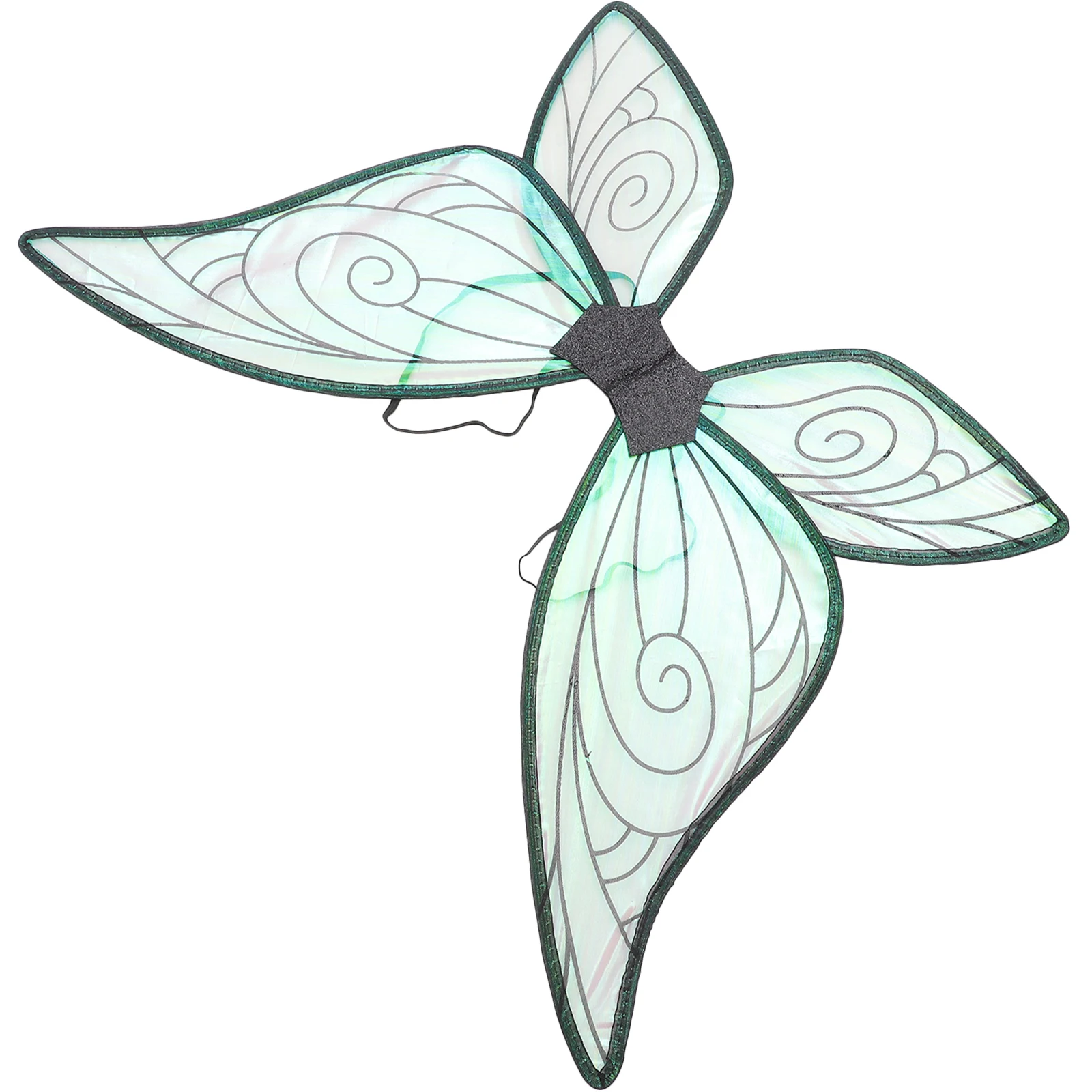 

Glowing Butterfly Wings Costume Halloween Decor Cosplay Fairy Photoshoot Props Accessory Decorate