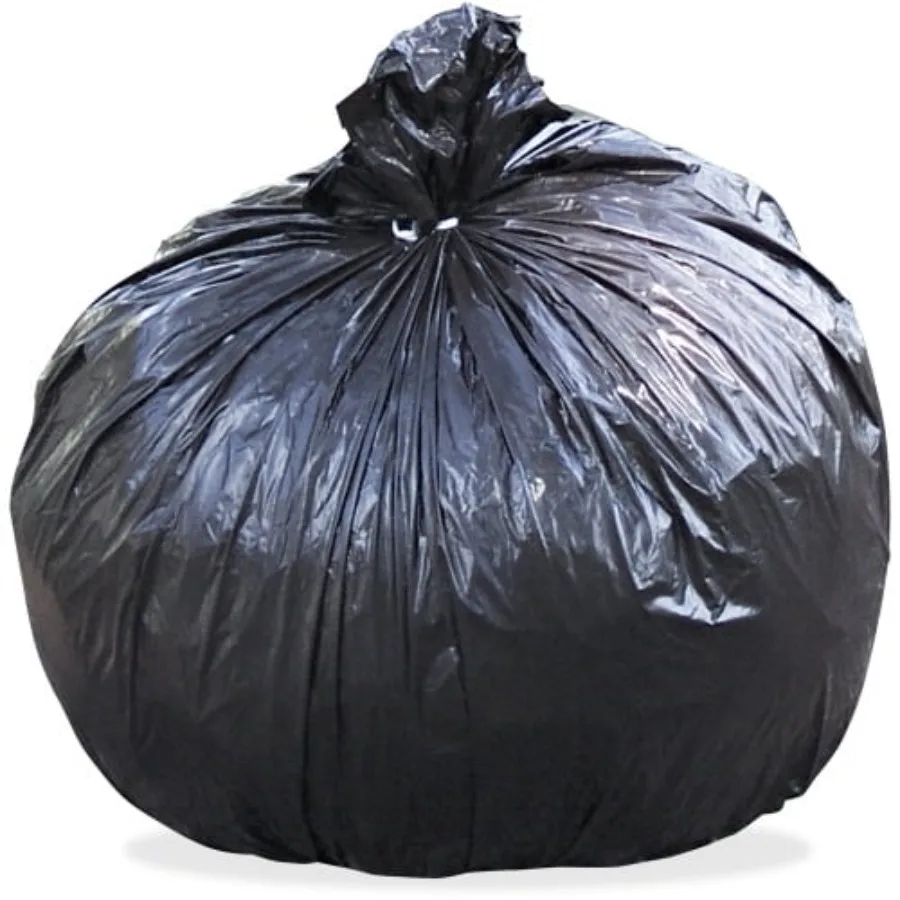 

Stout Recycled Content Trash Bags 30 gal - 30 Width x 39 Length x 1.30 mil 33 Micron Thickness - Brown - Plastic Resin - 100/Ca
