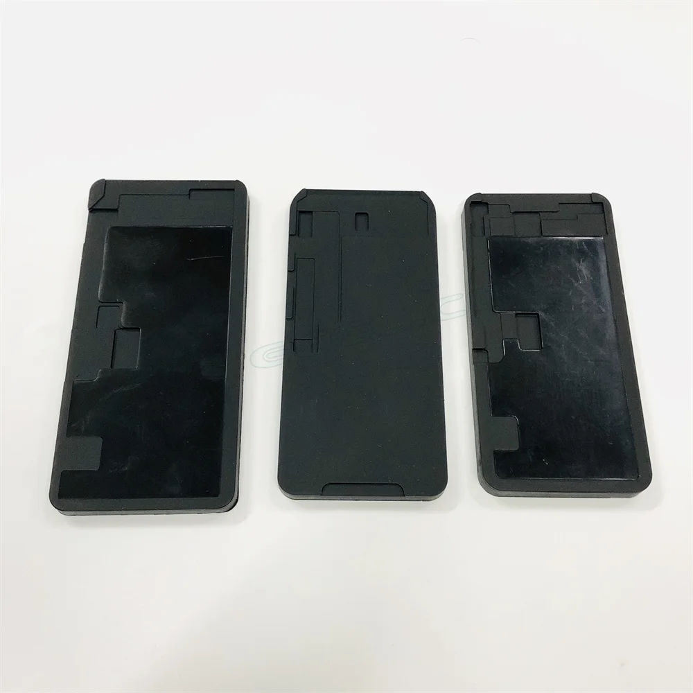 No Fold Flex Cable Rubber Pad OCA Laminating Mold Mat LCD Screen Refurbish Mould For iPhone 15 14 13 12 11 pro  Repair Tools