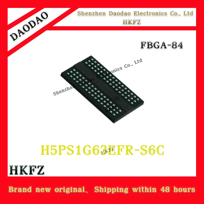 

10Pcs H5PS1G63EFR-S6C FBGA-84 memory brand new original