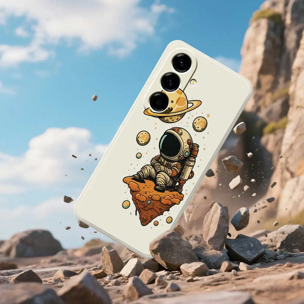 Astronaut Space Style Phone Case Silicone For Samsung Galaxy A56 A32 A23 A22 5G A32 A23 4G A55 A54 A53 A52 A51 A35 Soft Cover
