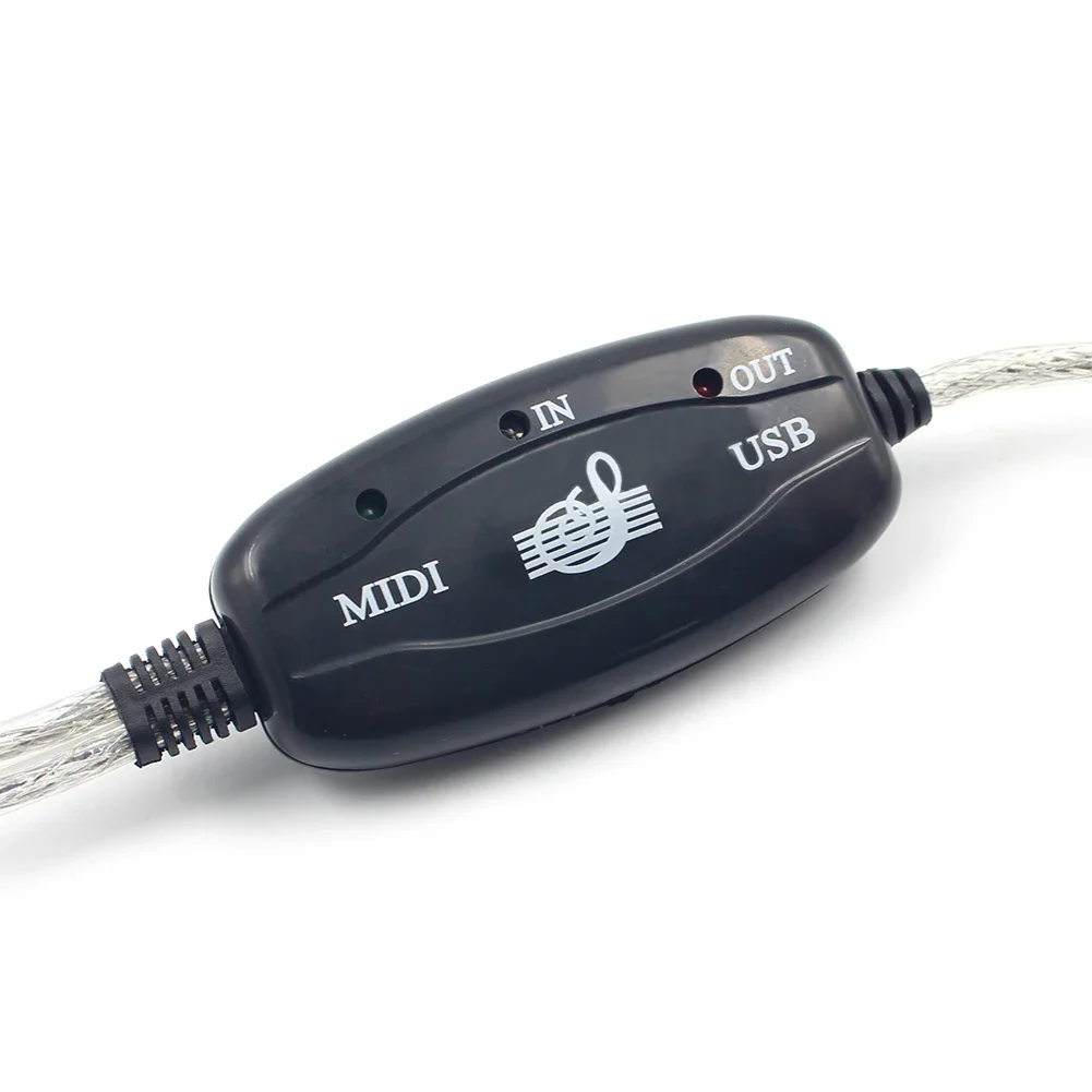 Cavo MIDI professionale Cavo adattatore USB IN-OUT da PC a tastiera elettronica musicale