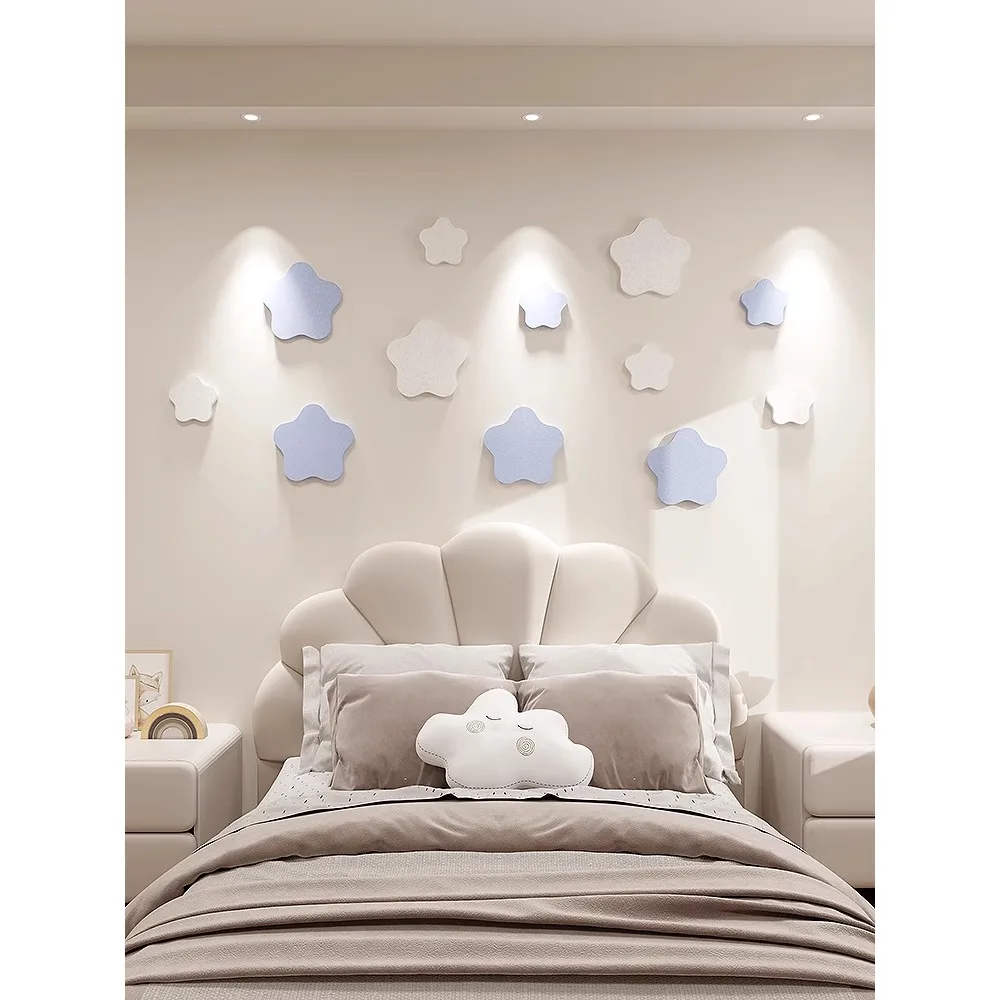 Felt Board Photo Wall Living Room Background Wall Stickers Punching-free Display Board Honor Works Display Wall Felt Wallpaper