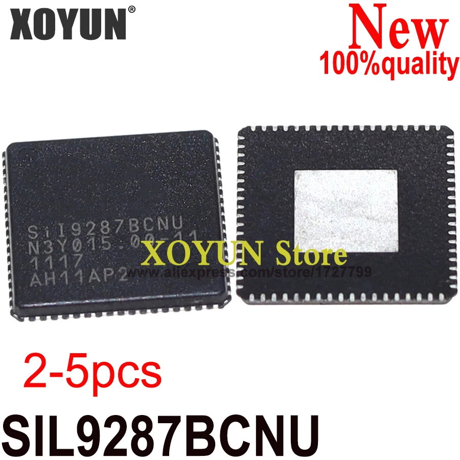 (2-5piece) 100% New SIL9287BCNU SiI9287BCNU SIL9287B SiI9287B SIL9287 SiI9287 Si19287BCNU Si19287B Si19287 QFN-72