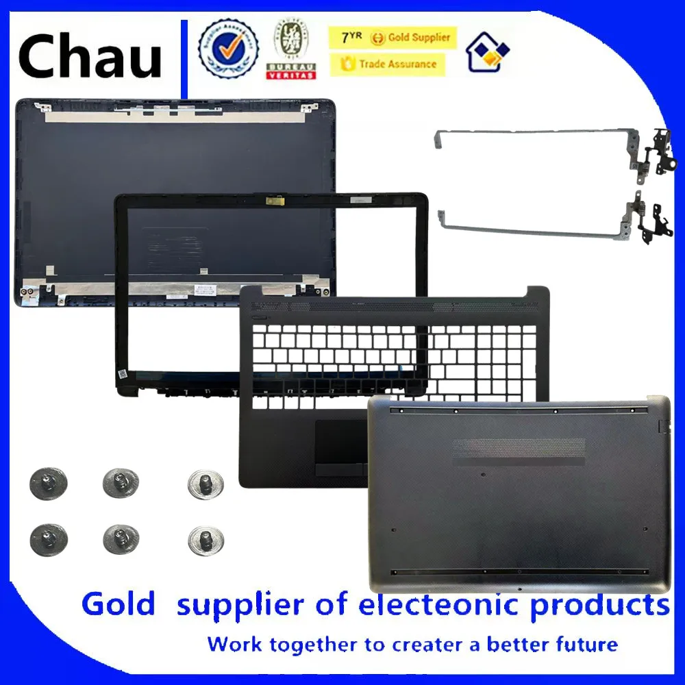 New For Chau Pavilion 15-DA 15T-DA 15-DR 15-DB 250 255 256 G7 TPN-C135 Laptop LCD Back Cover/Front Bezel /Palmrest/Bottom/Hinge