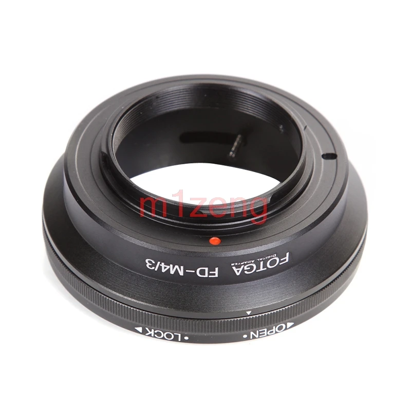 حلقة محول لعدسة كانون FD FL إلى كاميرا باناسونيك M43 g9 gh5 gh4 gf9 gf8 gx85 gx9 gf9 أوليمبوس em1 em5 em10 epl9 penf